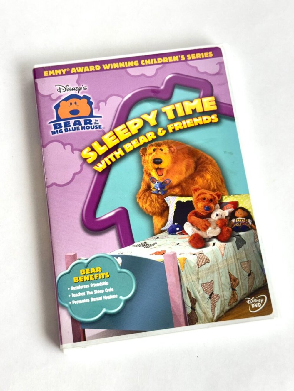 Bear in the Big Blue House Sleepy Time with Bear & Friends DVD Tested EUC Disney